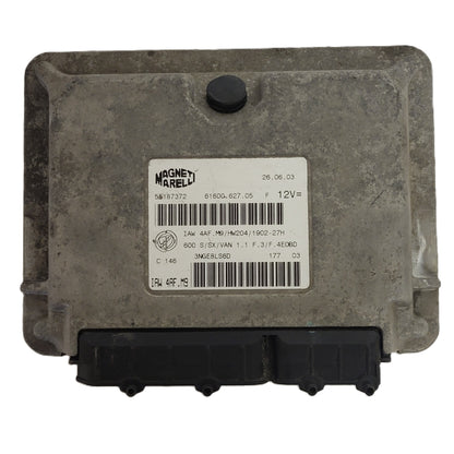 Fiat Seicento 600 ECU / 55187372 / IAW 4AF.M9 / 61600.627.05 / HW204 / MAGNETI - D33-06 - 1