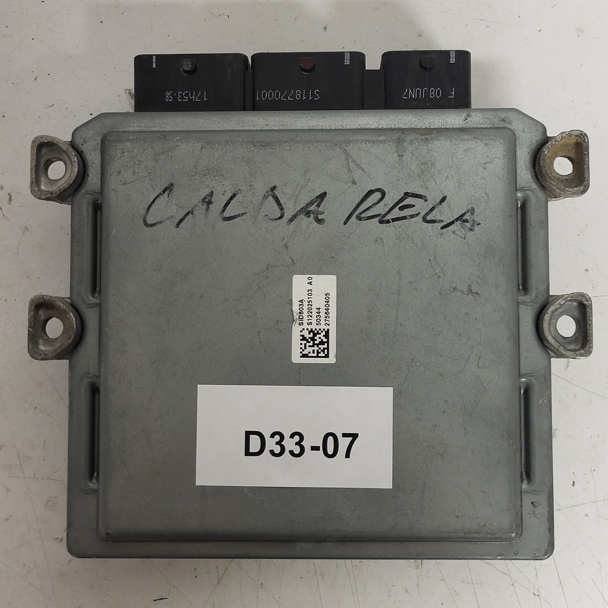FORD FOCUS 1.8 ECU / 7M51-12A650-ASC / 5WS40551B-T / SID803A / SIEMENS - D33-07 - 3