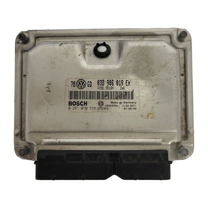 VOLKSWAGEN ECU / 038906019EH / 0281010558 / EDC15P+ / BOSCH - D33-09 - 1