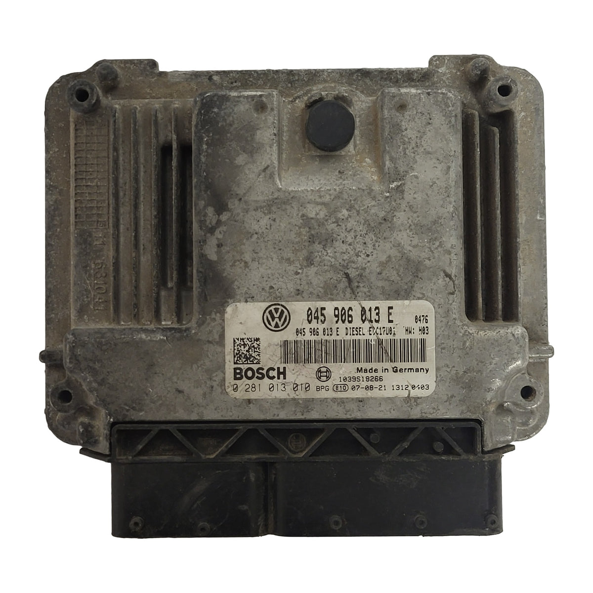 VOLKSWAGEN ECU / 045906013E / 0281013010 / EDC17U01 / BOSCH - D33-12 - 1