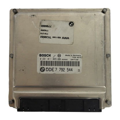 MINI ONE ECU / 0281011085 / DDE7792544 / 7792544 / BOSCH - D33-17 - 1
