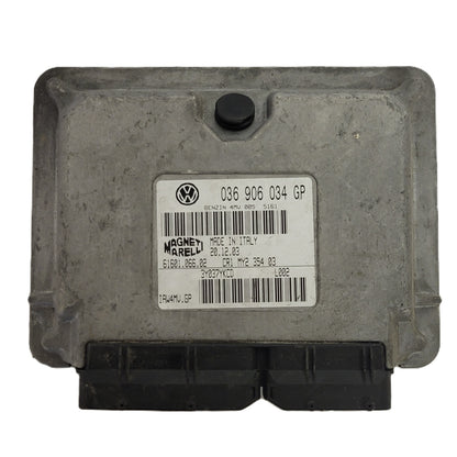 VW AUDI SEAT ŠKODA ECU / 036906034GP / IAW4MV.GP / 61601.066.02 / MAGNETI MARELLI - D33-18 - 1