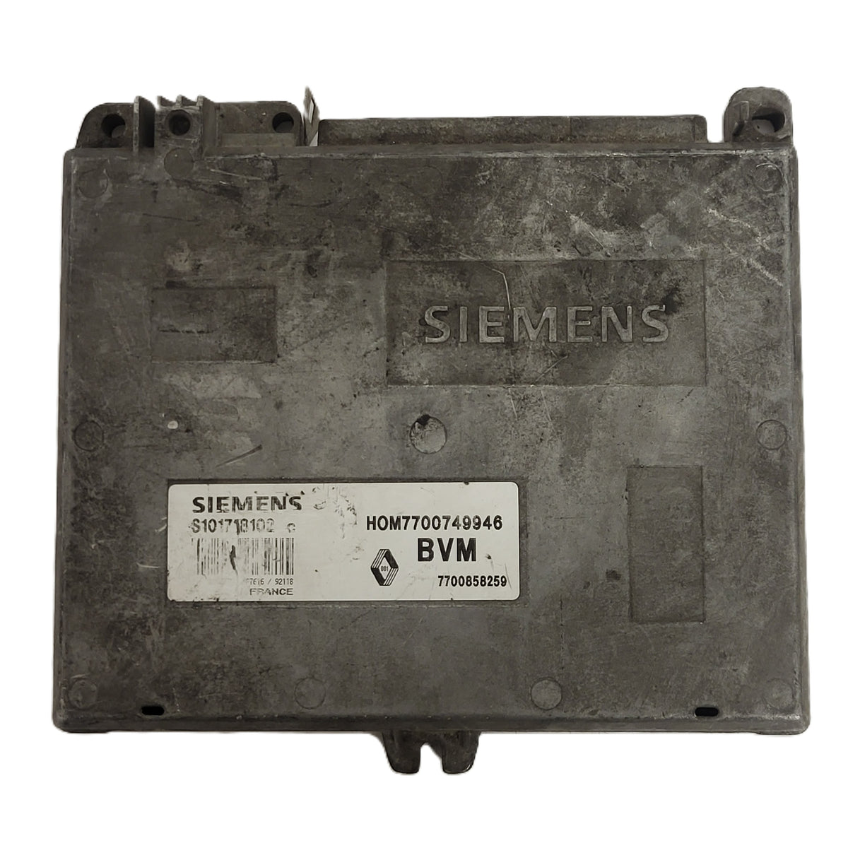 RENAULT 19 ECU / S101718102C / HOM7700749946 / 7700858259 / BVM / SIEMENS - D34-04 - 1
