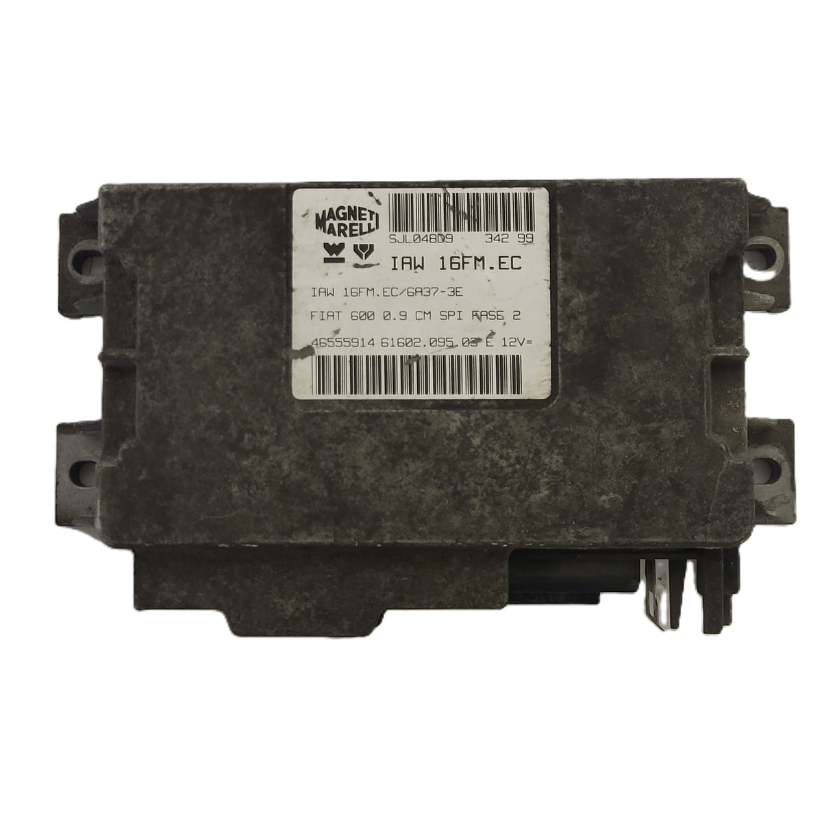 FIAT 600 SEICENTO ECU / IAW 16FM.EC / 46555914 / 61602.095.03 / MAGNETI MARELLI - D34-09 - 1
