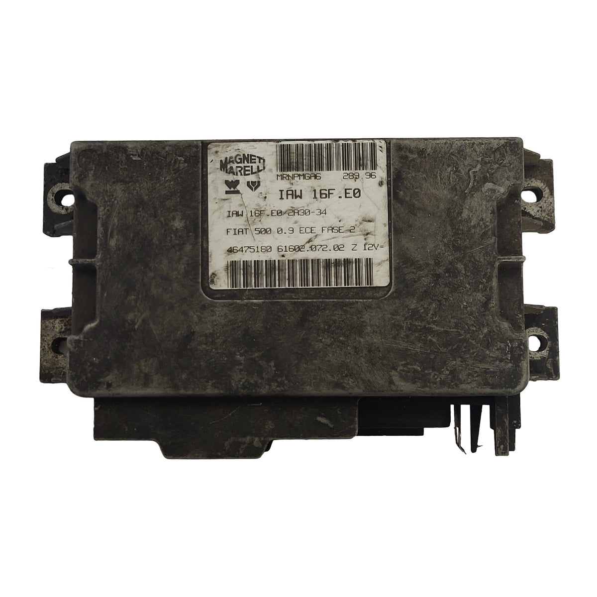 FIAT 500 0.9 ECU / IAW 16F.E0 / 46475180 / 61602.072.02 / MAGNETI MARELLI - D34-13 - 1
