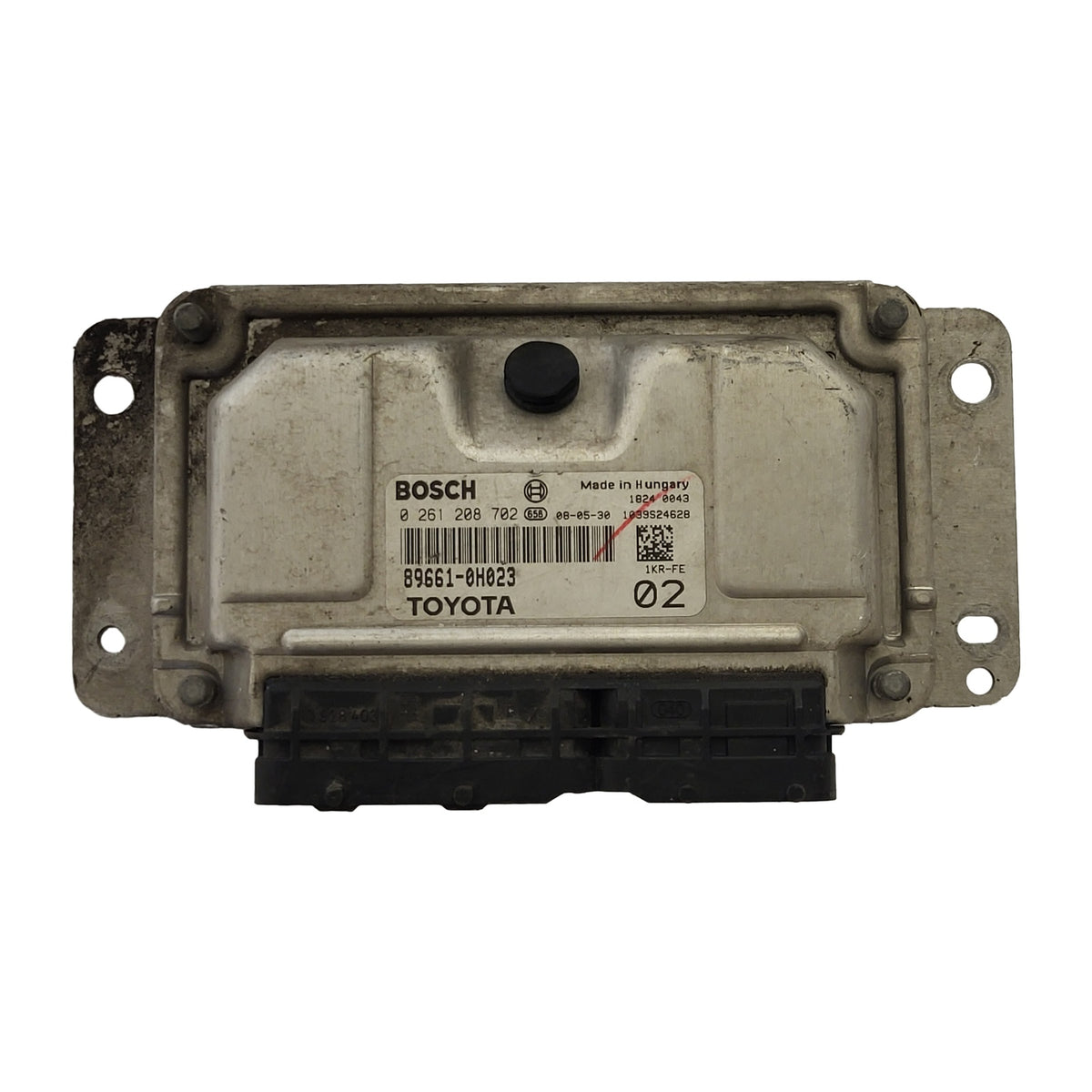 Citroen C1 TOYOTA AYGO 107 ECU / 0261208702 / 89661-0H023 / BOSCH - D34-21 - 1