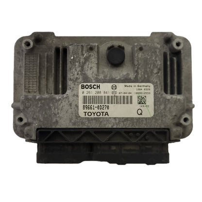 TOYOTA YARIS 1KR-FE ECU / 0261208841 / 89661-0D270 / BOSCH - D34-22 - 1