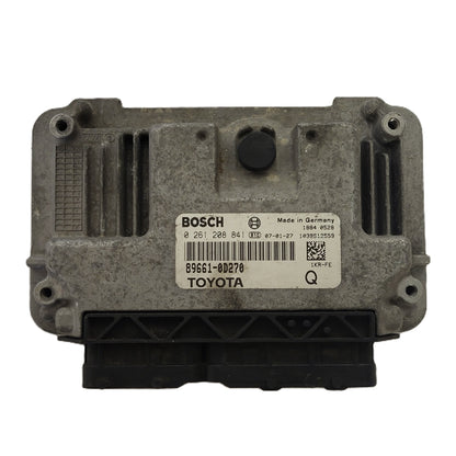 TOYOTA YARIS 1KR-FE ECU / 0261208841 / 89661-0D270 / BOSCH - D34-23 - 1