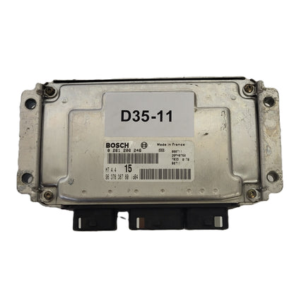 Peugeot Citroen ECU / 0261206246 / M7.4.4 / 9637838780 / BOSCH - D35-11 - 1