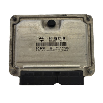 VW POLO SEAT IBIZA 1.4 TDI ECU / 045906019BQ / 0281012708 / EDC15P+ / BOSCH - D35-12 - 1