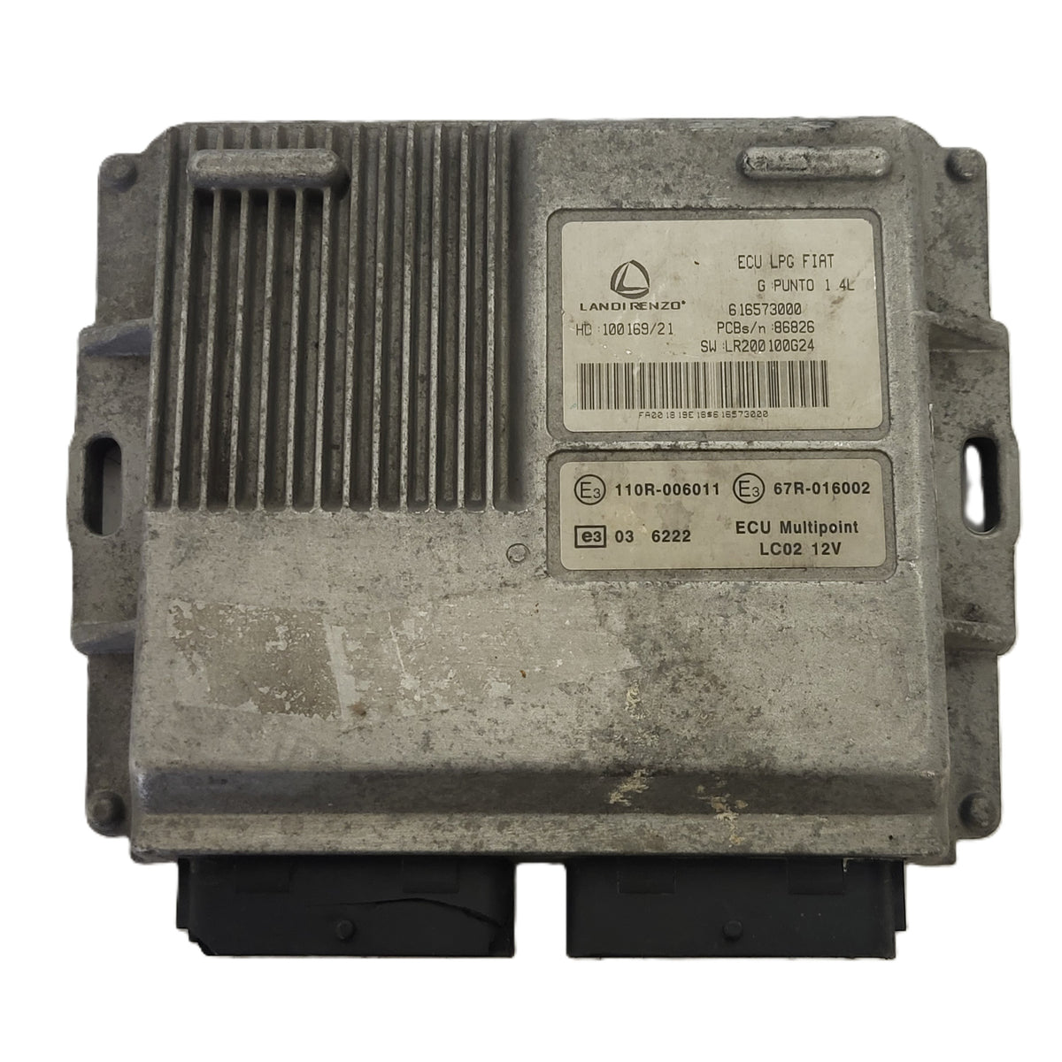 FIAT PUNTO 1.4 LPG ECU / 616573000 / 110R-006011 / LR200100G24 / LANDI RENZO - D35-14 - 1