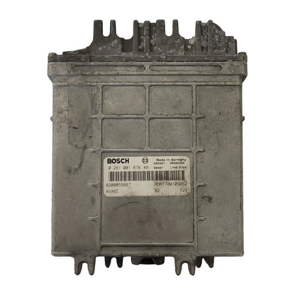 RENAULT ECU / 0281001878 / 8200059887 / HOM7700109062 / BOSCH - D35-17 - 1