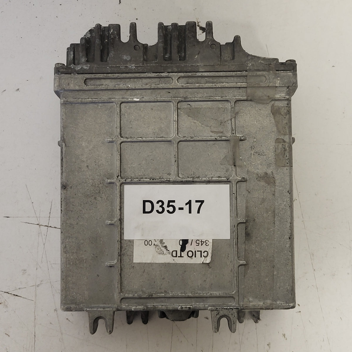 RENAULT ECU / 0281001878 / 8200059887 / HOM7700109062 / BOSCH - D35-17 - 3