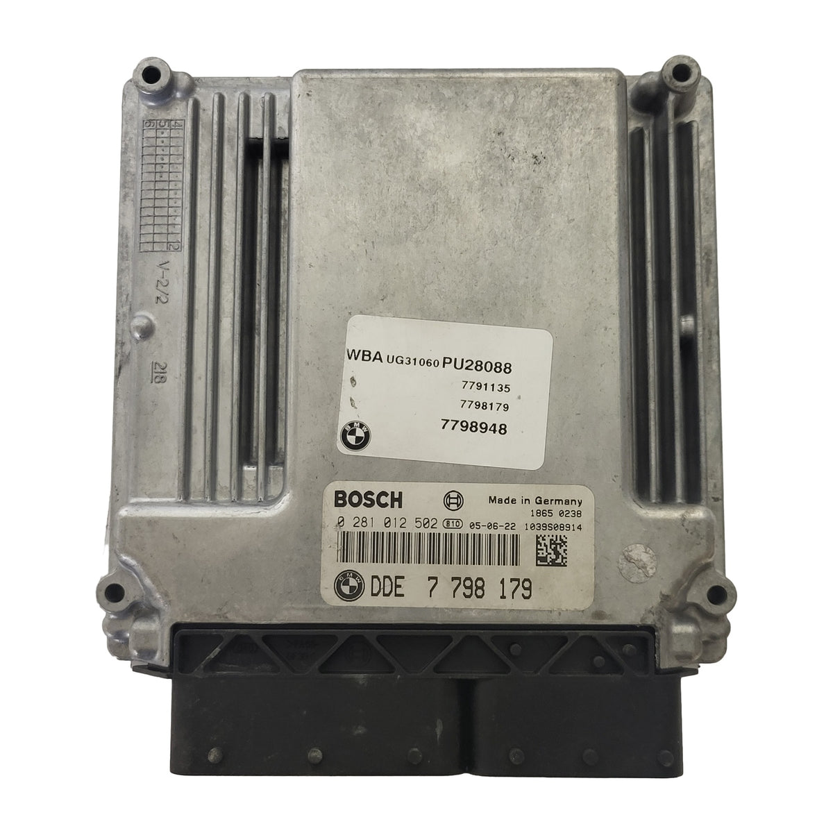 BMW ECU / 0281012502 / 7798179 / DDE7798179 / BOSCH - D36-08 - 1