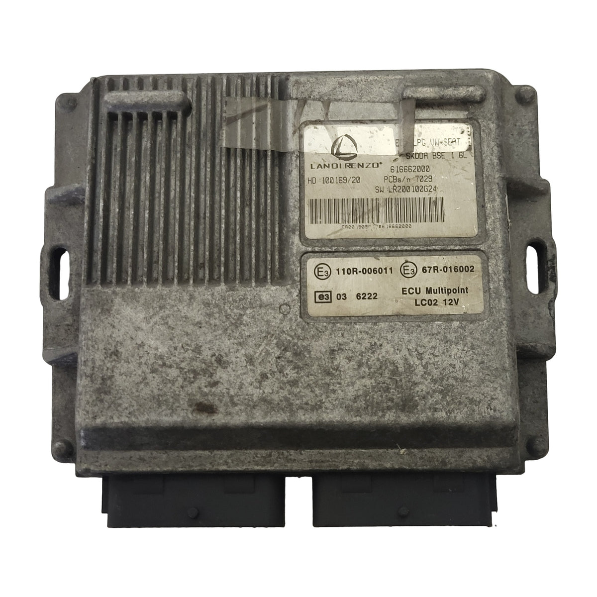 VW SKODA 1.6 BSE LPG GPL ECU / 616662000 / 100169/20 / LR200100G24 / 110R-006011 - D36-11 - 1