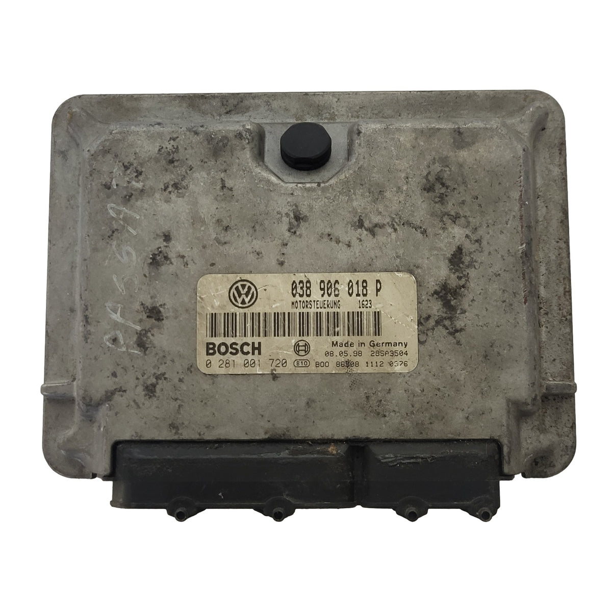 VW PASSAT B5 ECU / 038906018P / 0281001720 / 038906018 / BOSCH - D36-15 - 1