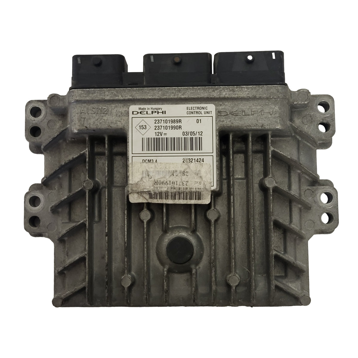 RENAULT ECU / 237101989R / 237101990R / DCM3.4 / - D36-19 - 1