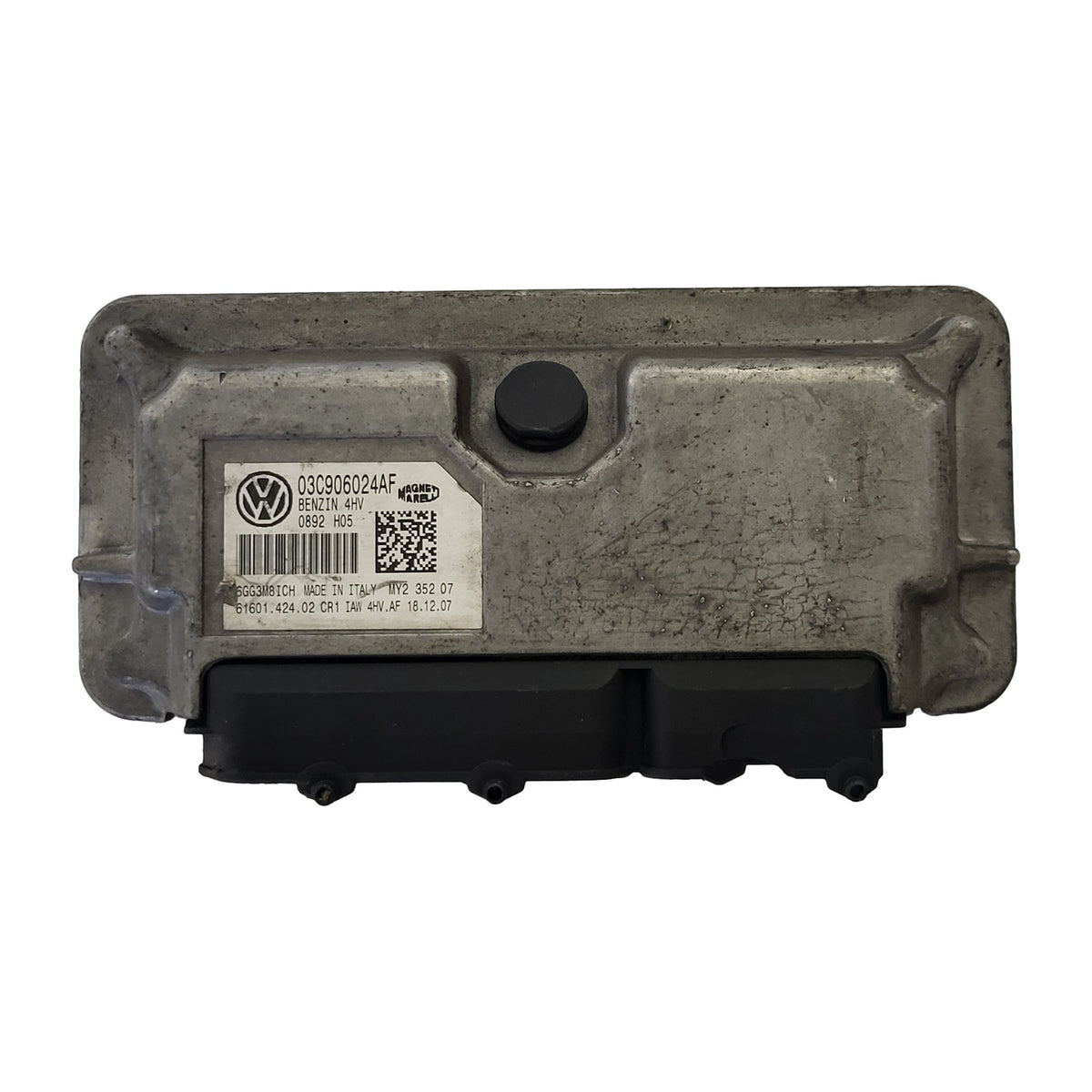VW POLO ECU / 03C906024AF /4HV / 61601.424.02 / MAGNETI MARELLI - D36-20 - 1