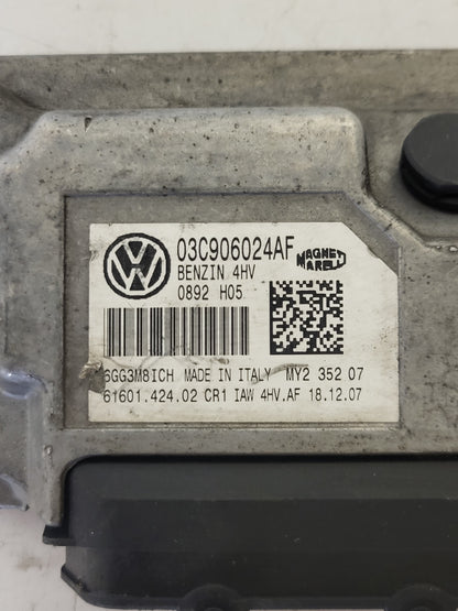 VW POLO ECU / 03C906024AF /4HV / 61601.424.02 / MAGNETI MARELLI - D36-20 - 2