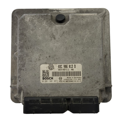 VOLKSWAGEN ECU / 03C906013B / 0261S01011 / 03C906013 / MED7.5.11 / BOSCH - D36-22 - 1