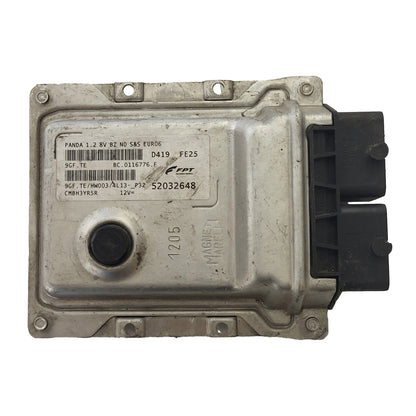 FIAT PANDA 1.2 8V EURO6 ECU / 52032648 / 9GF.TE / HW003 / FPT - D36-24 - 1