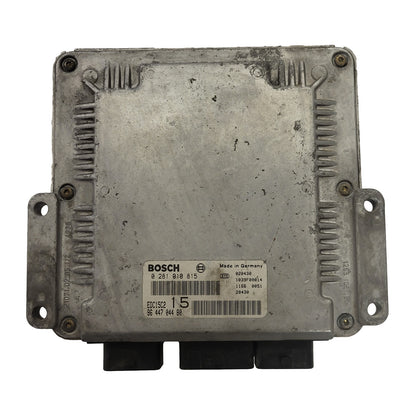 PEUGEOT CITROEN ECU / 0281010815 / 9644704480 / EDC15C2 / BOSCH - D37-01 - 1