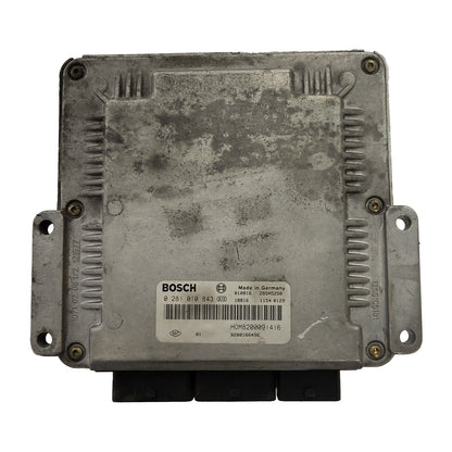 RENAULT SCENIC ECU / 0281010843 / HOM8200091416 / 8200166496 / BOSCH - D37-08 - 1