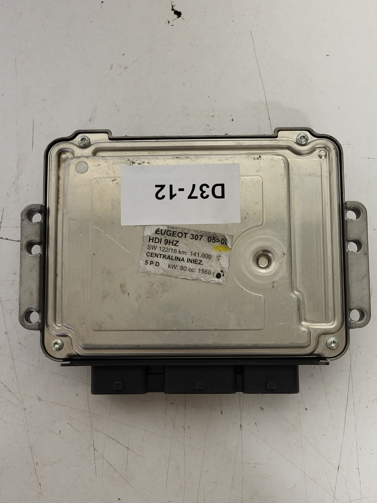 Peugeot Citroen ECU / 0281011634 / 9660324180 / 9653958980 / EDC16C34 / BOSCH - D37-12 - 3