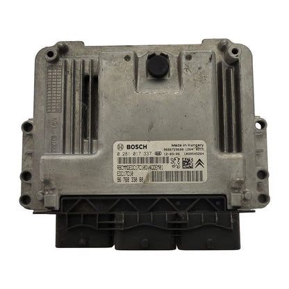 PEUGEOT CITROEN ECU / 0281011337 / EDC17C10 / 9676833080 / 9666729680 - D37-17 - 1