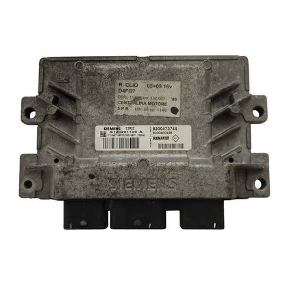 RENAULT ECU / S120201109A / SIM32 / 8200473744 / 8200400246 / SIEMENS - D37-20 - 1