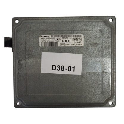 FORD FIESTA ECU / 6S61-12A650-GC / S120977313C / SIM210 / S120977313 / SIEMENS - D38-01 - 1