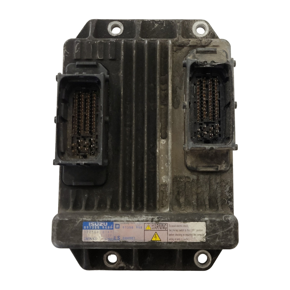OPEL MERIVA ISUZU ECU / 112500-0167 / 897350-9489 / D04007 / DENSO - D38-02 - 1