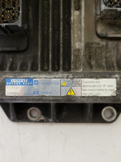 OPEL MERIVA ISUZU ECU / 112500-0167 / 897350-9489 / D04007 / DENSO - D38-02 - 2