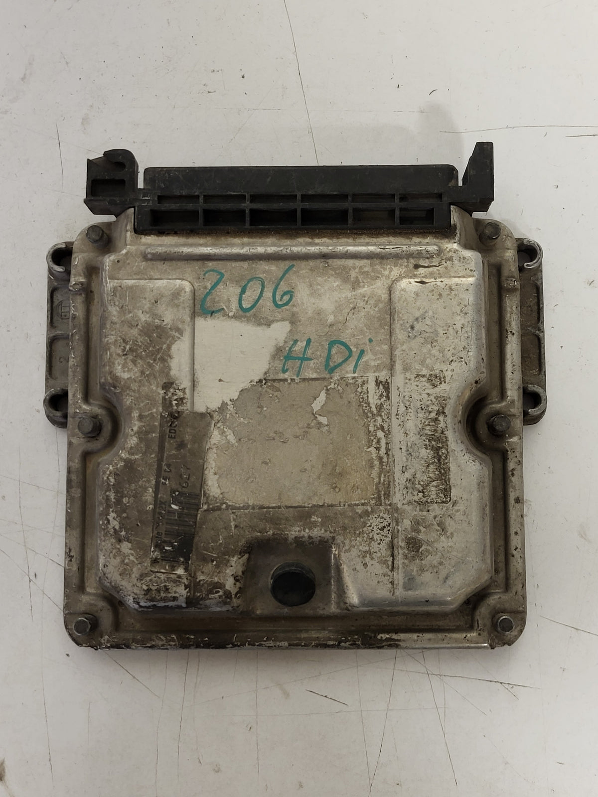 PEUGEOT CITROEN ECU / 0281010250 / EDC15C2 / 9637089980 / BOSCH - D38-04 - 3