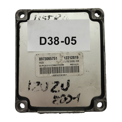 OPEL 1.7 ECU / 8973065751 / 12212819 / DELCO - D38-05 - 1