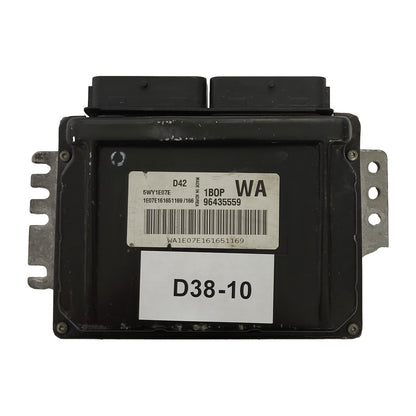 CHEVROLET AVEO KALOS ECU / 96435559 / 5WY1E07E / 1BOP / KEMSCO - D38-10 - 1
