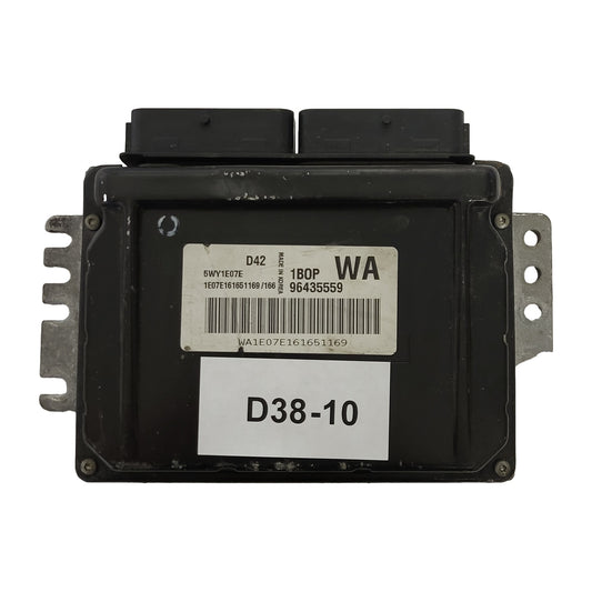 CHEVROLET AVEO KALOS ECU / 96435559 / 5WY1E07E / 1BOP / KEMSCO - D38-10 - 1