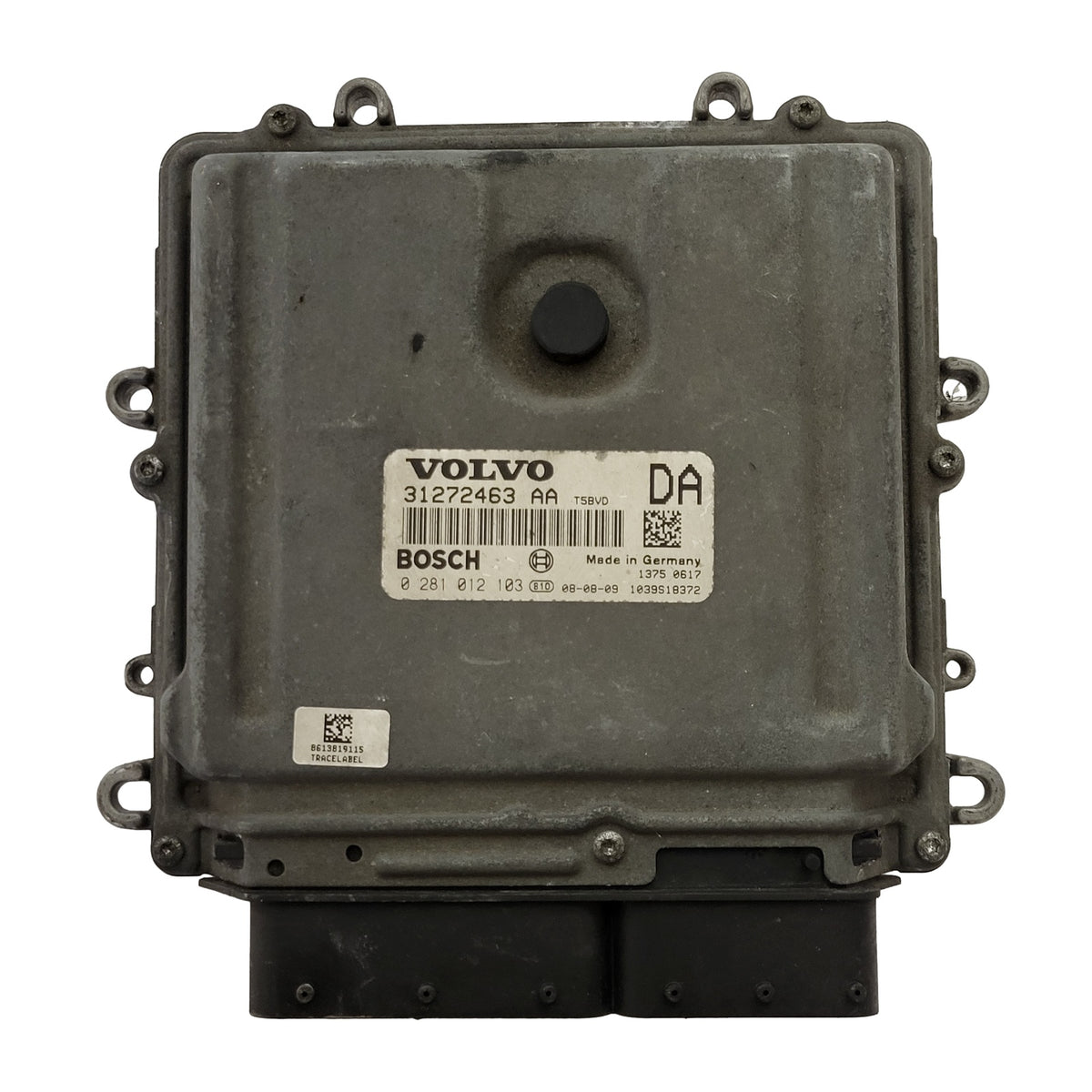 VOLVO ECU / 31272463 / 31272463AA / 0281012103 / T5BVD / BOSCH - D38-17 - 1
