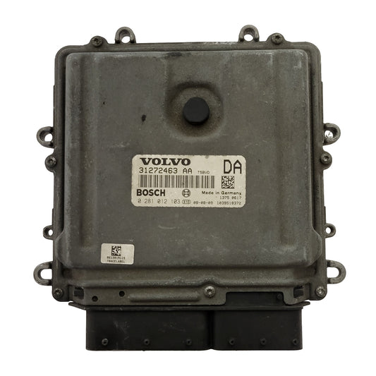 VOLVO ECU / 31272463 / 31272463AA / 0281012103 / T5BVD / BOSCH - D38-17 - 1
