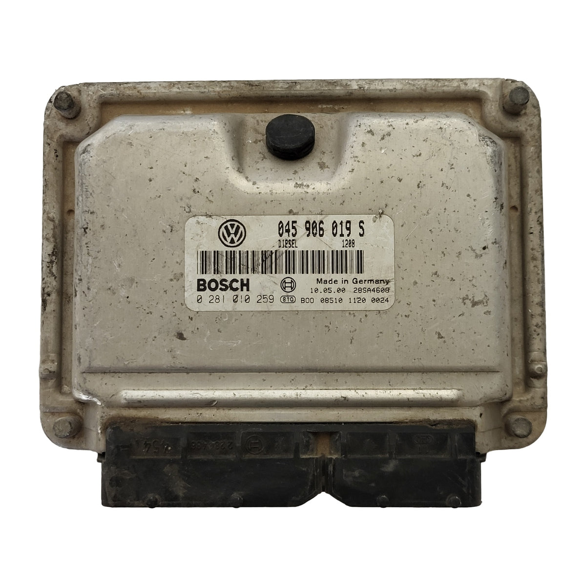 VW GOLF ECU / 045906019S / 0281010259 / EDC15P+ / BOSCH - D38-18 - 1