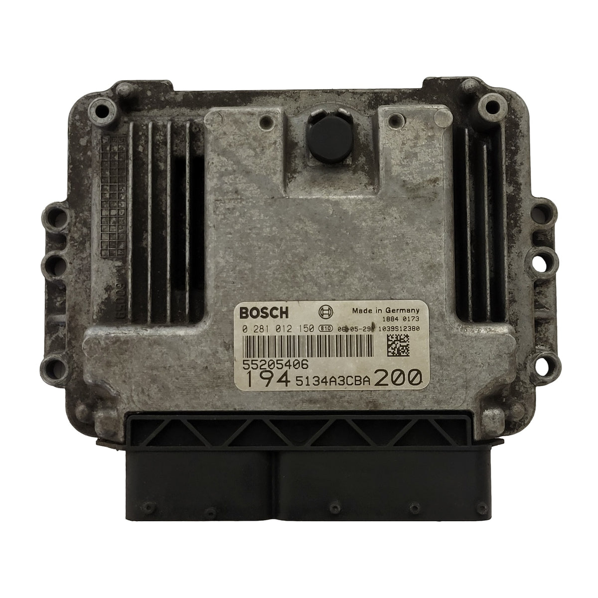 FIAT CROMA ECU / 0281012150 / 55205406 / BOSCH - D38-21 - 1