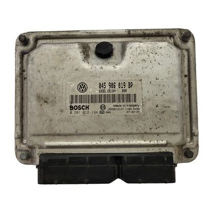 VOLKSWAGEN POLO 9N3 ECU / 045906019BP / 0281012194 / EDC15P+ / BOSCH 045906019 - D38-23 - 1
