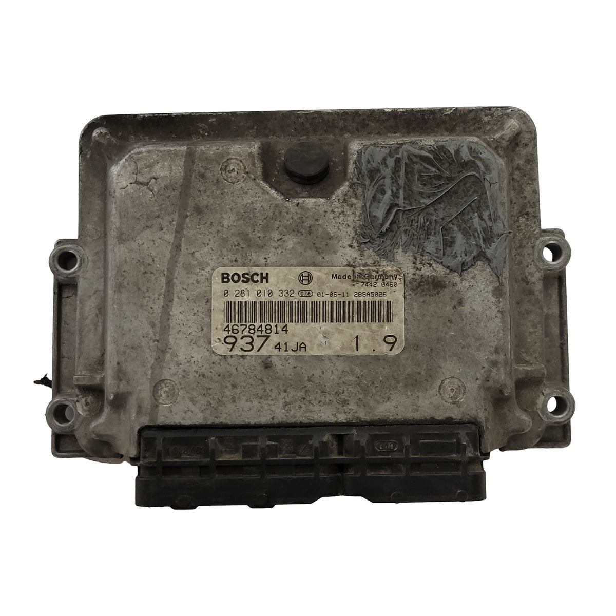 ALFA ROMEO 147 ECU / 0281010332 / 46784814 / BOSCH - D38-24 - 1