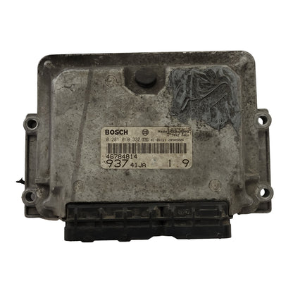 ALFA ROMEO 147 ECU / 0281010332 / 46784814 / BOSCH - D38-24 - 1