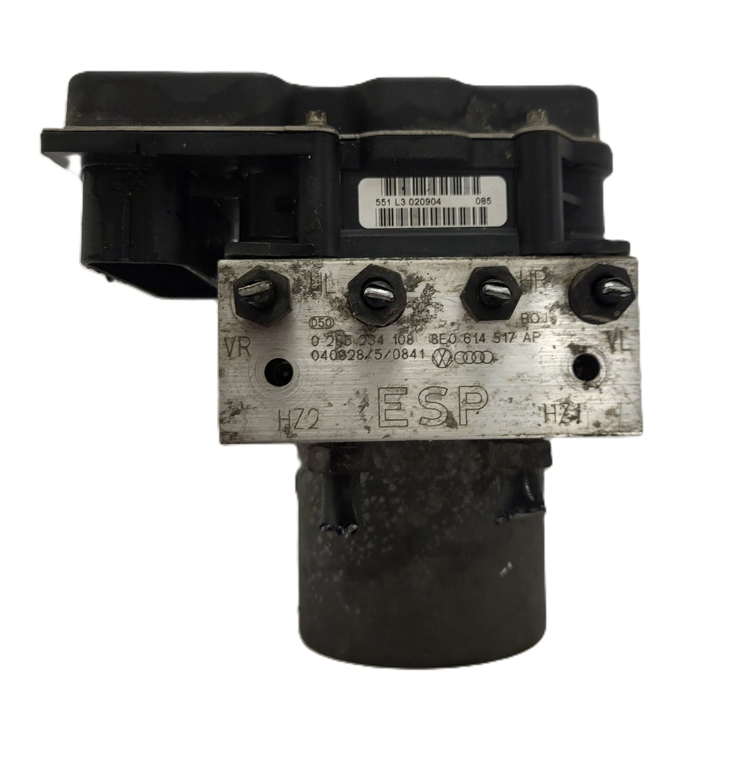 AUDI A4 B8 ABS PUMP MODULE / 8E0614517AP / 0265234108 / BOSCH