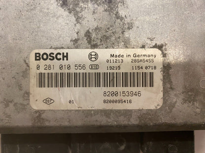 Renault Laguna ECU / 0281010556 / 8200153946 / 8200095416 / 28SA5455 / BOSCH-