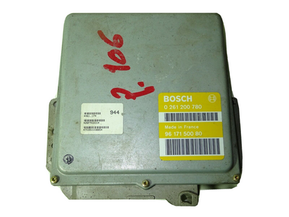 Peugeot Citroen ECU / 0261200780 / 9617150080 / MA3.0 / BOSCH-