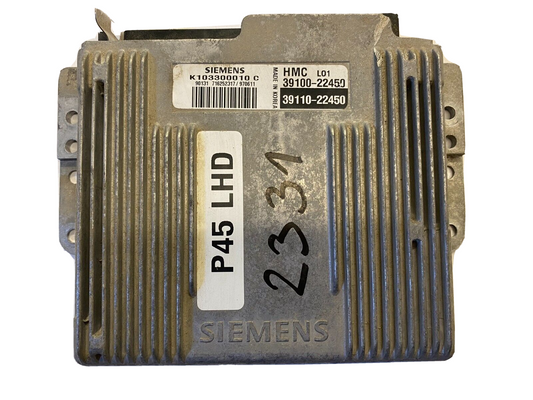 HYUNDAI ECU / K103300010C / 39110-22450 / SIEMENS-