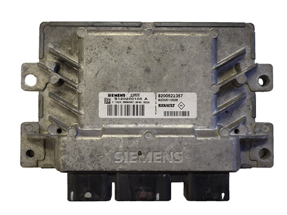 Renault Clio 3 1.2 16V ECU / S120200105A / 8200522357 / 8200510536 / SIM32 /-