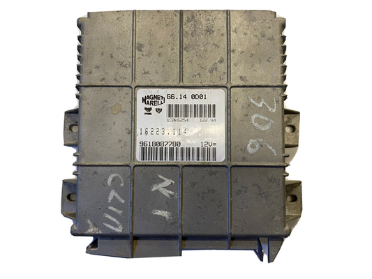 PEUGEOT 306 1.9D ECU / 16223.114 / G6.14V / 9618087780 / MAGNETS MARELLI-